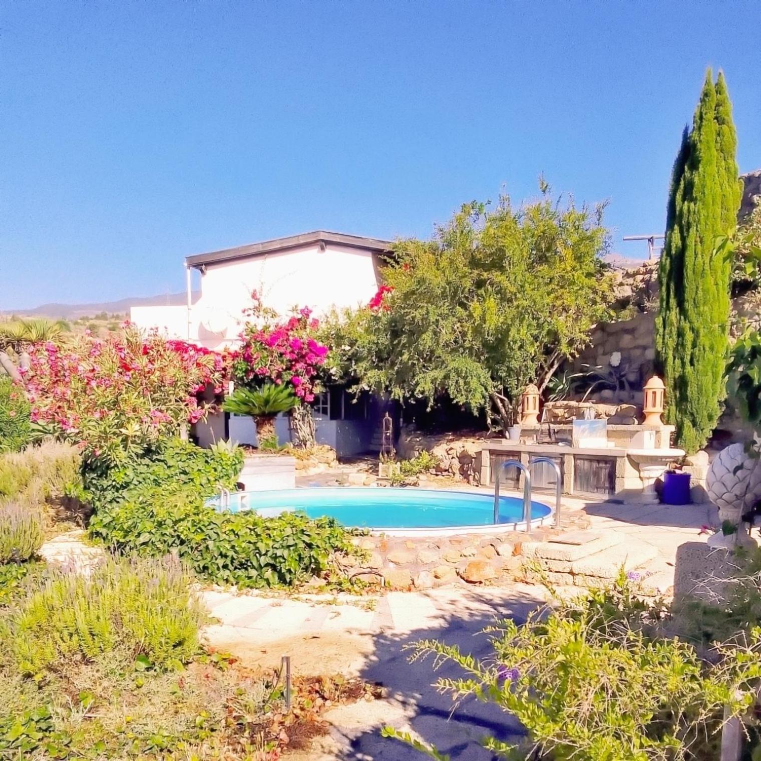 -Casa Azul-Arico Viejo La Sabinita - Baden, Wandern, Klettern, Individualurlaub Jenseits Des Massentourismus, Villa Luaran gambar